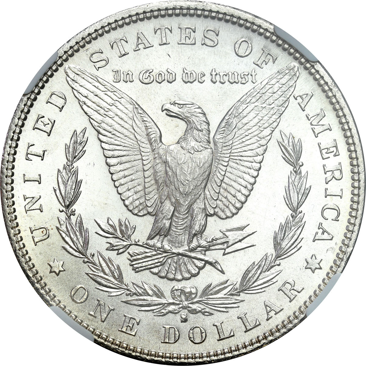 USA. 1 dolar 1881 S, San Francisco NGC MS63 – PIĘKNY